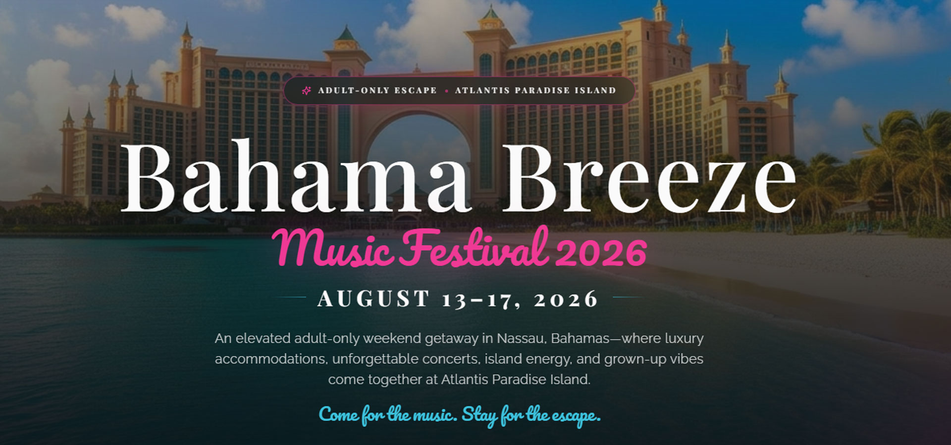 2026 Bahama Breeze Music Festival